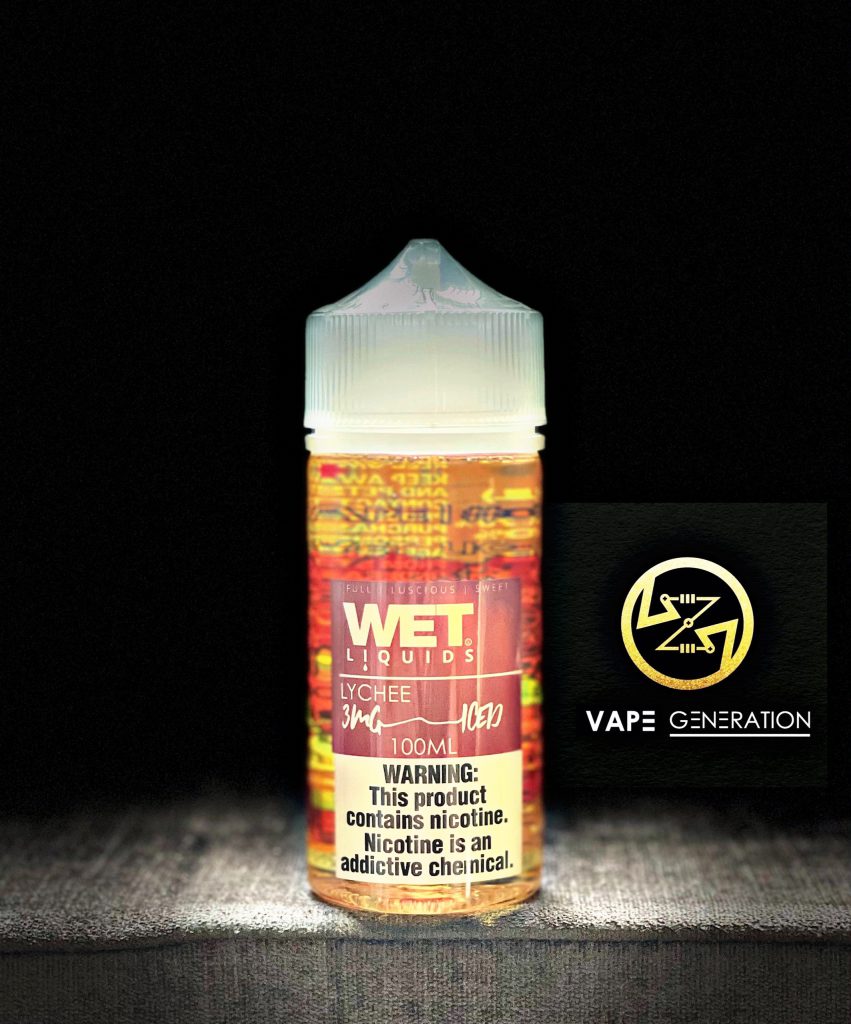 Juice Usa Wet Lychee vải lạnh 100ml