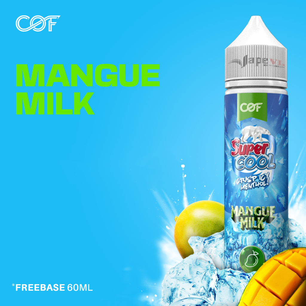 Tinh dầu Super Cool Mangue Milk – Sữa Xoài sống Siêu lạnh