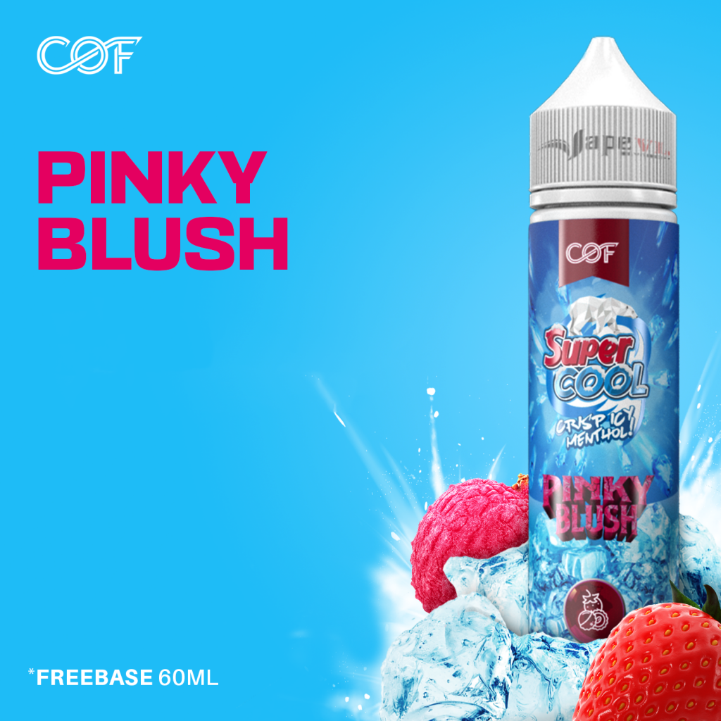 Tinh dầu Super Cool Pinky Blush – Vải Dâu Siêu lạnh
